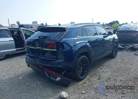 2022 Volkswagen Atlas Cross Sport 3.6L V6 Se W/Technology from USA, damaged, VIN 1V2HE2CA7NC211835